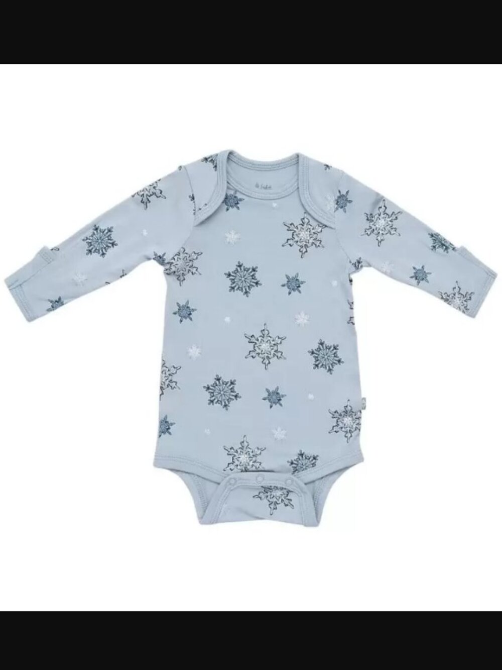 NWT Kyte Baby Long Sleeve Bodysuit in Snowflake - Size: 18-24 Months